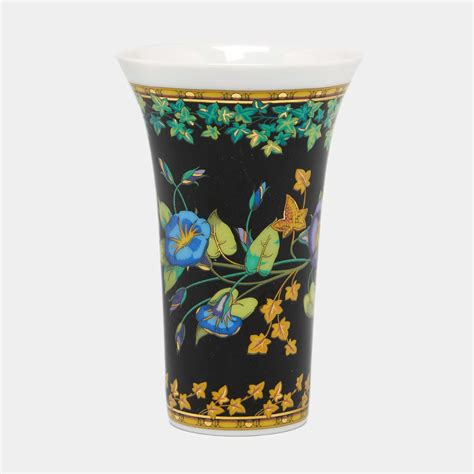 versace rosenthal glasses|Versace gold vase.